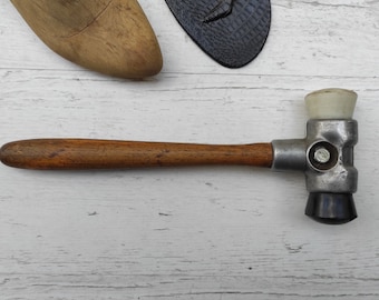 Vintage Soft & Hard Tack Hammer, Upholstery, Leather Working Tools
