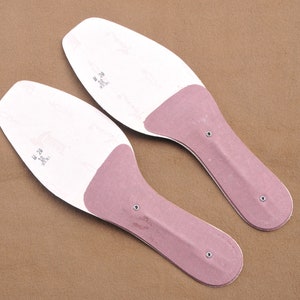 Insoles with shank, 10-95 mm heel height , Shoe Making Supplies Shoe Making Tools Footwear insoles Cellulose Cardboard Sheet