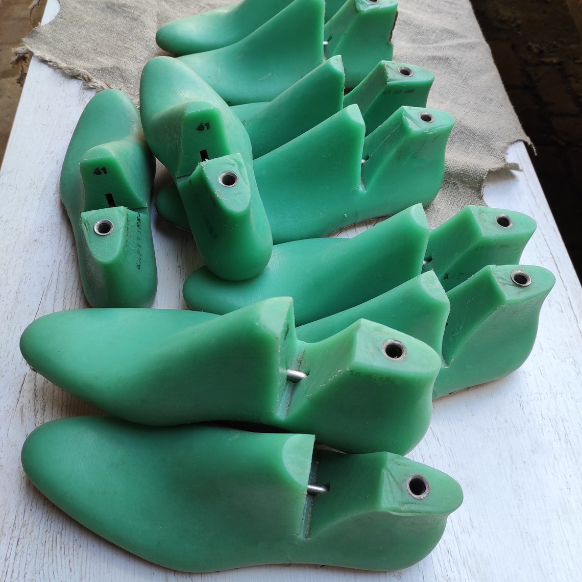 VINTAGE SHOE FORMS Cobbler/shoe Maker's Plastic Man Lasts Etsy