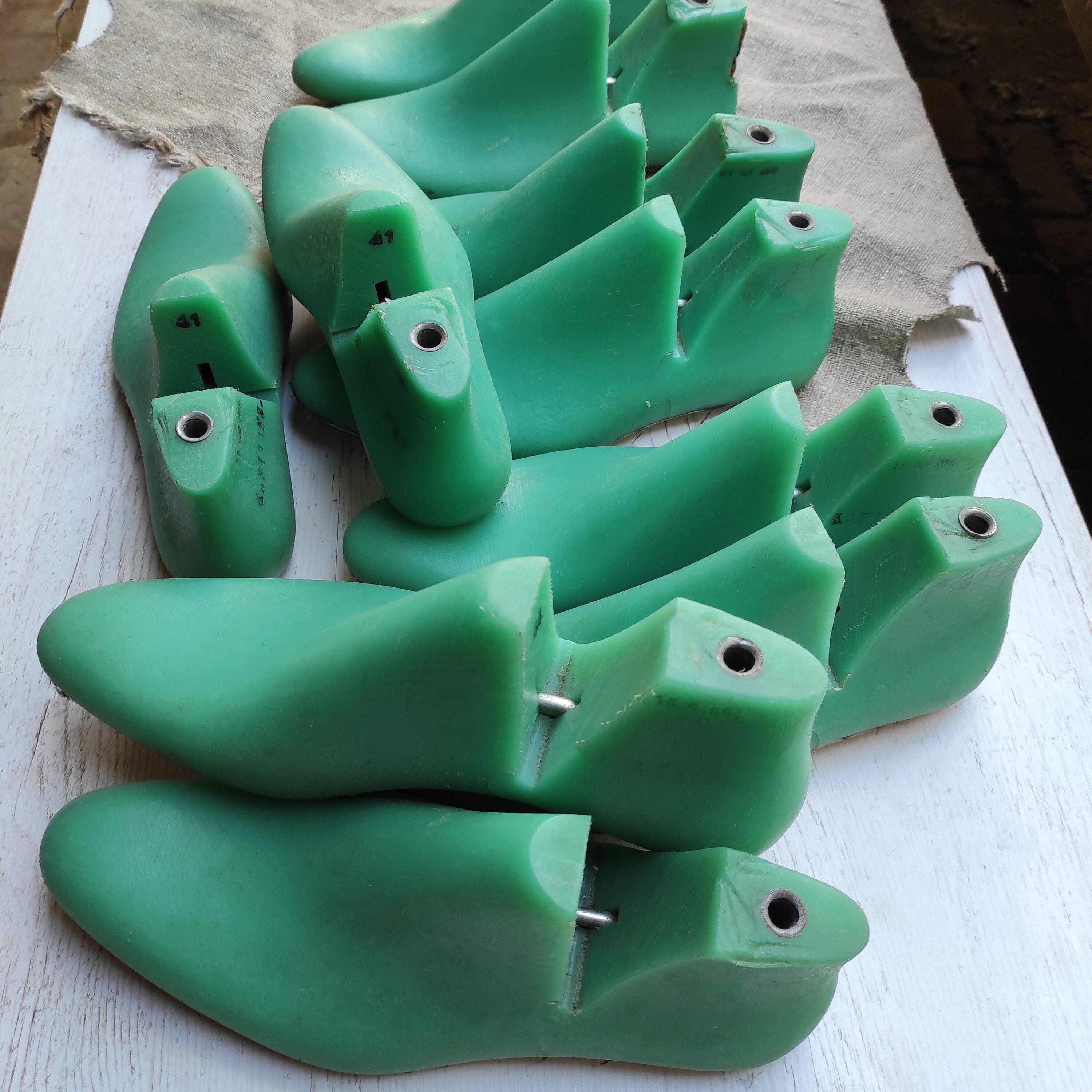 VINTAGE SHOE FORMS Cobbler/shoe Maker's Plastic Man Lasts Etsy