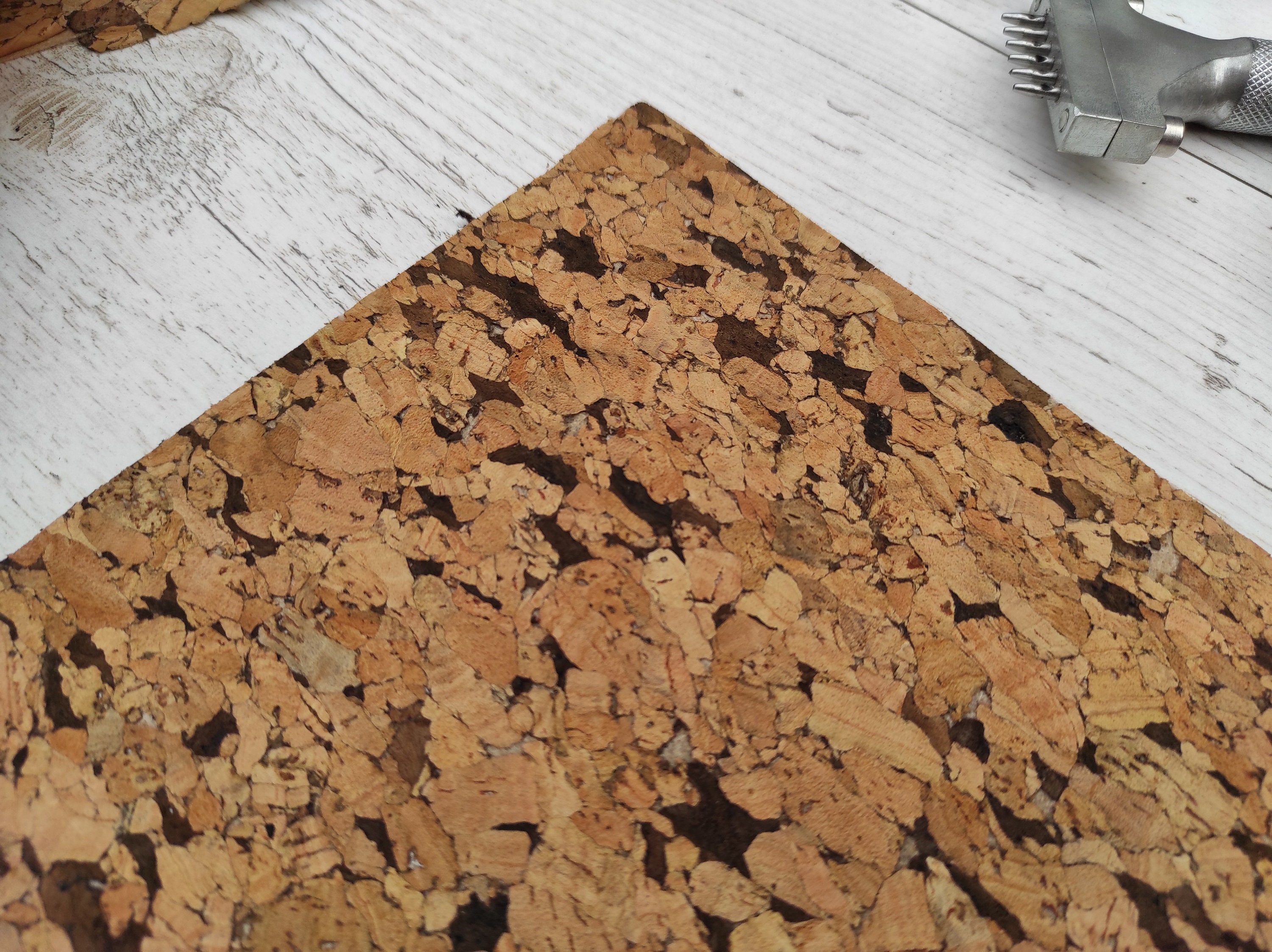 Natural Cork Fabric, Cork Leather Fabric, Eco Friendly Fabric, Vegan