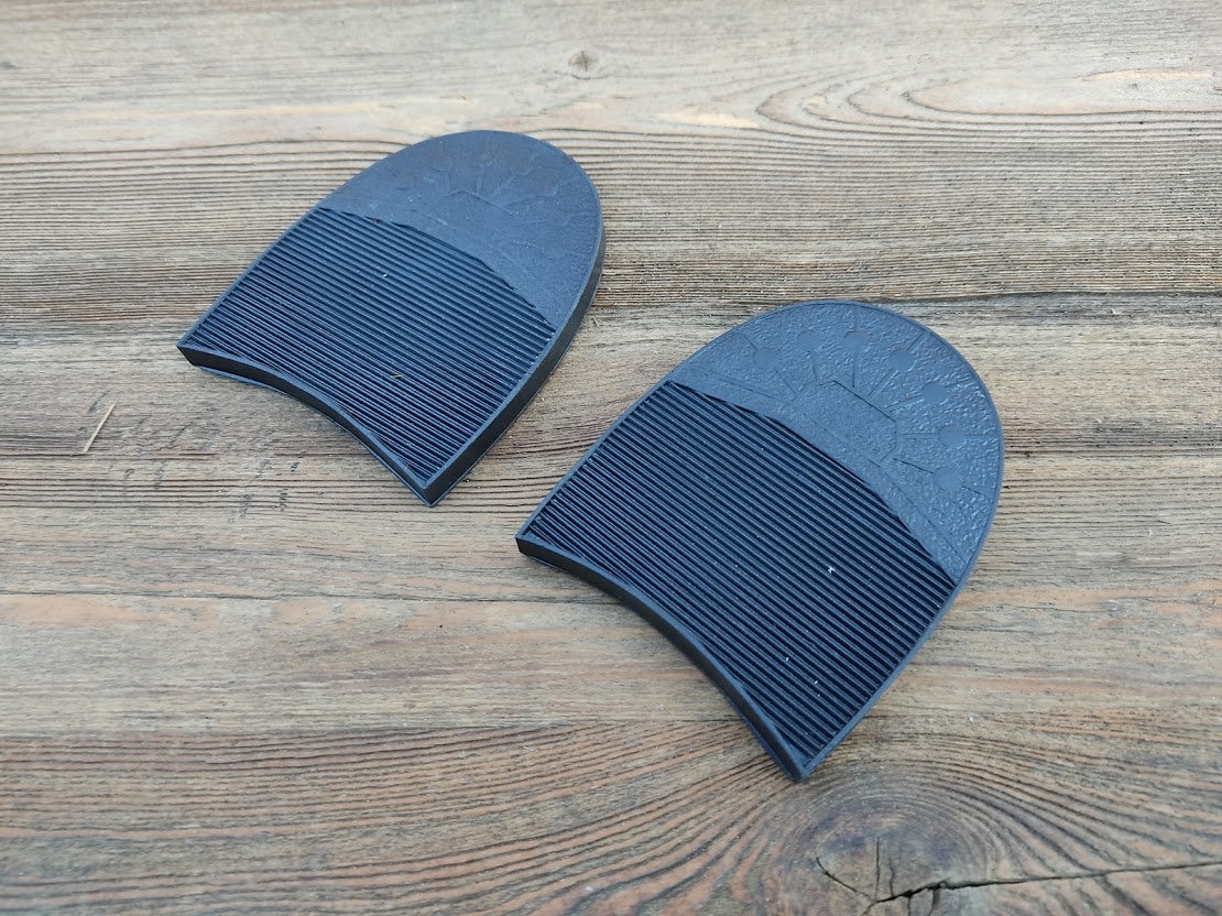 Rubber boot heel replacement deals