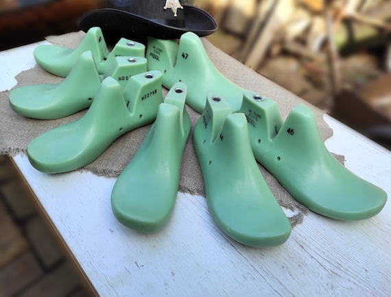 Hormas de zapatos para vaqueros tallas 40 47 Formas de zapatos vintage Las hormas de plastico del zapatero Etsy Mexico