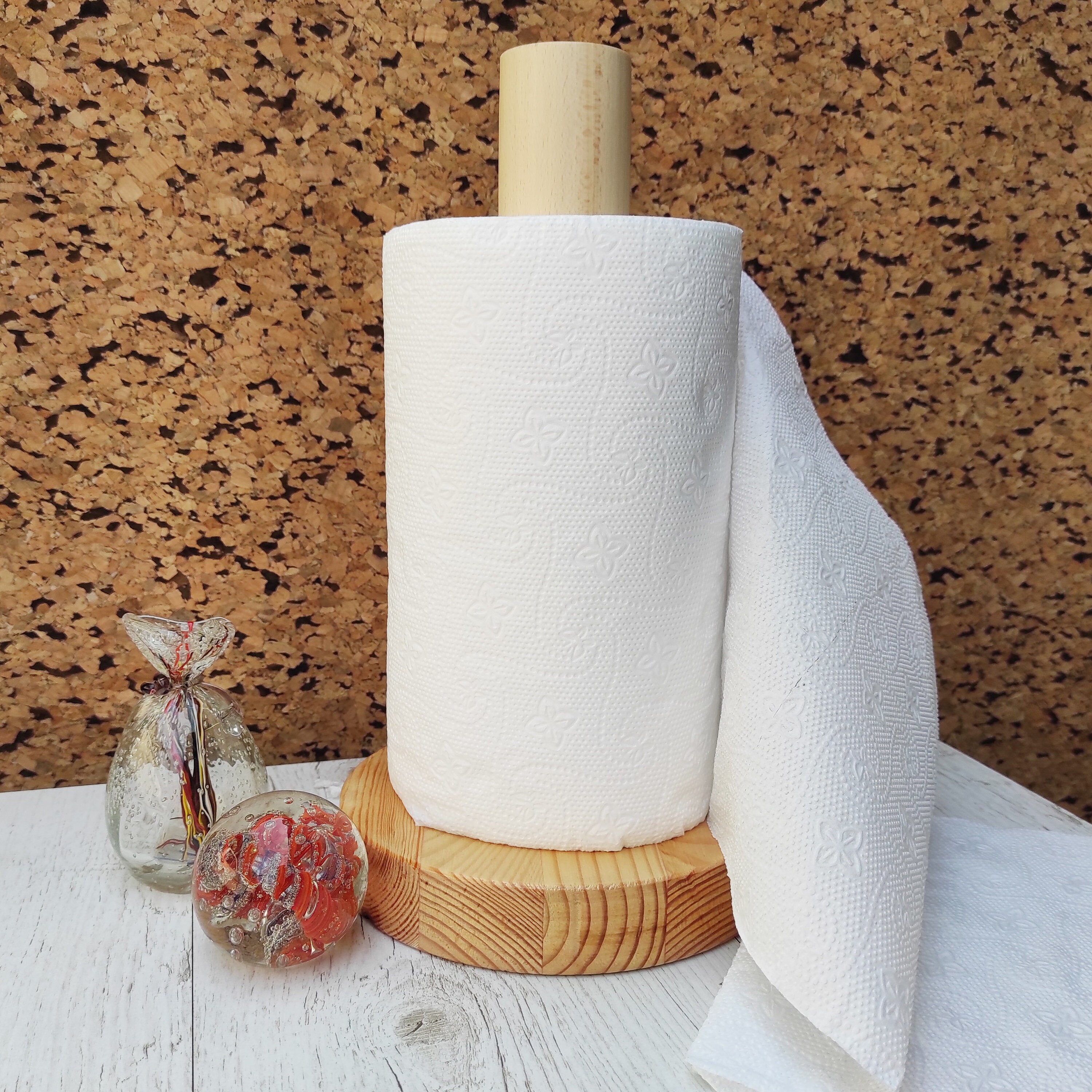 Rustikaler Handtuchhalter aus Holz aus Papier personalisiert | Etsy