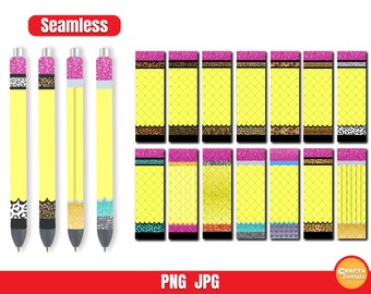 Pencil Pen Wraps png, Leopard Pen wraps, Seamless pen wrap, Epoxy pen wrap, Epoxy pen wrap png Digital file instant download.