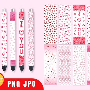 Heart pen wraps, Leopard glitter Seamless pen wraps, Love pen wrap, Epoxy pen wrap, Pen wraps waterslide png Digital file instant download.