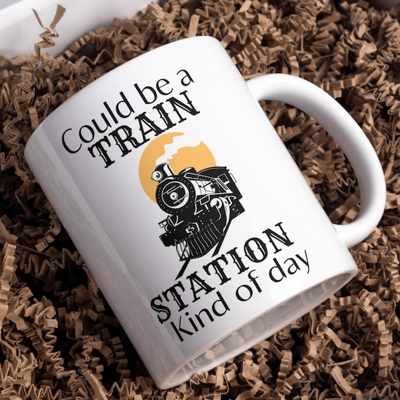 Yellowstone Dutton Ranch Mug: Train Station Kind of Day