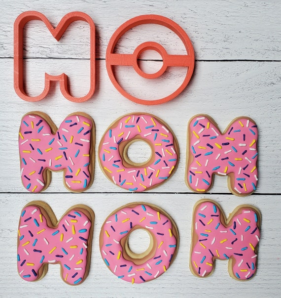 MOM Cookie Cutter M and O Etsy