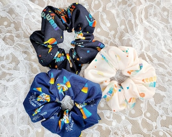 Star Wars-scrunchie | Perfect haaraccessoire voor Star Wars-fan | Handgemaakte Millennium Falcon Scrunchies Perfect voor alle leeftijden