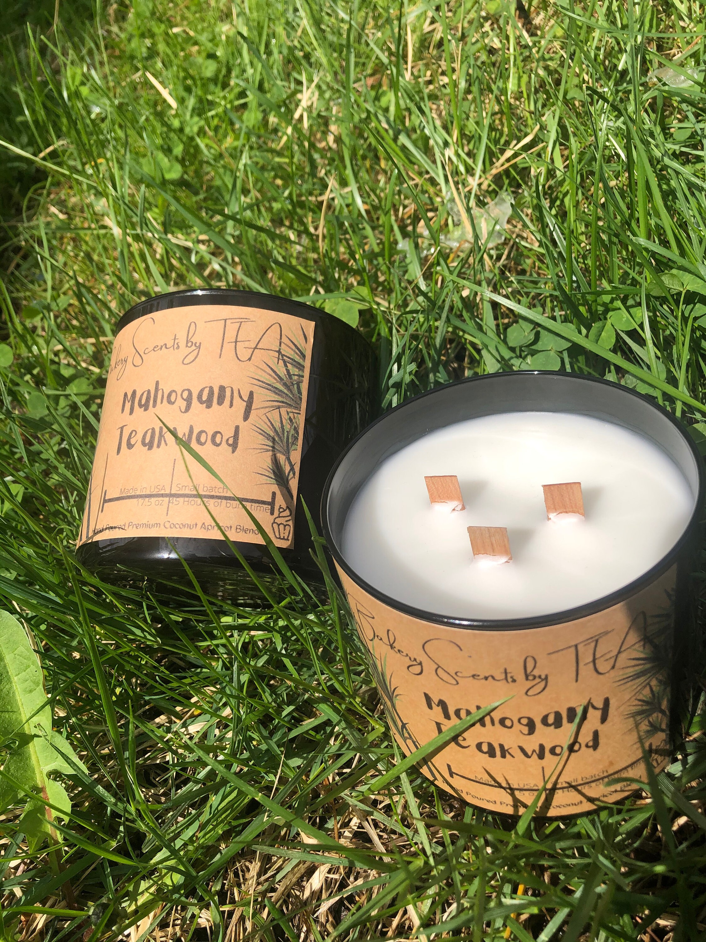 Fathers Day gift, customizable candle, 3 wick candle , strong scented…