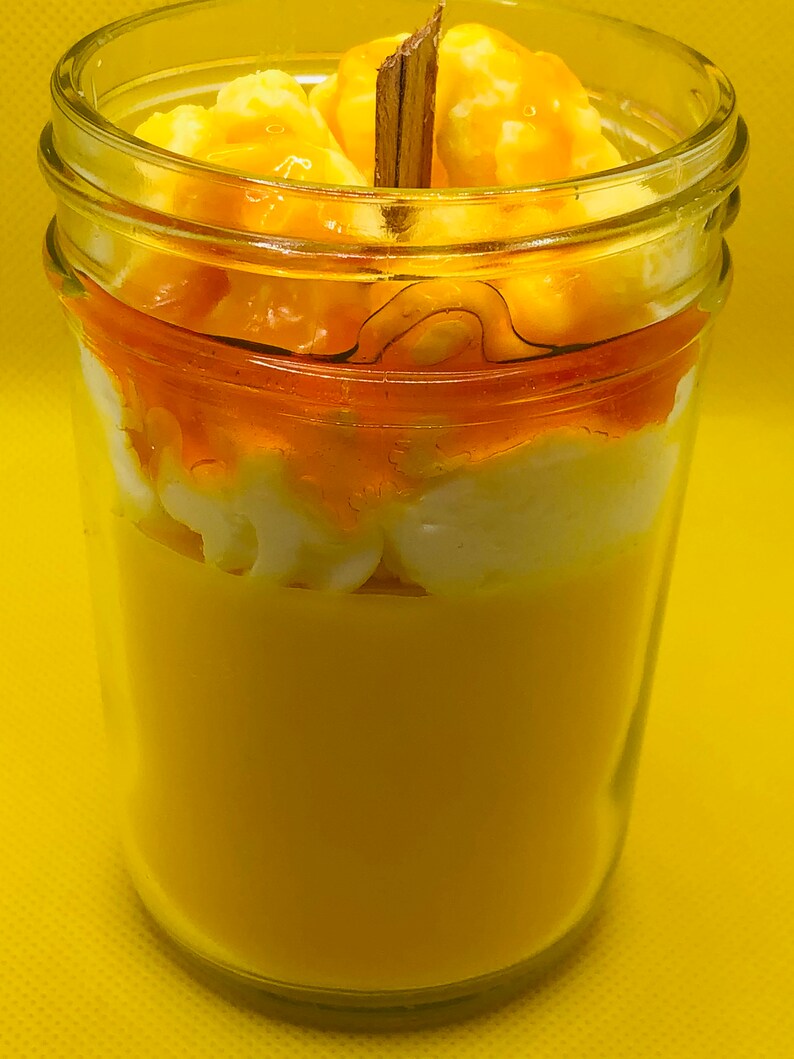 Butter Popcorn Candle Caramel Popcorn Candle Dessert Etsy