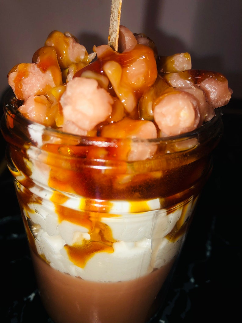Butter Popcorn Candle Caramel Popcorn Candle Dessert Etsy