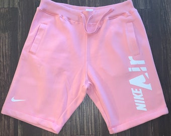 nike strapless top and shorts