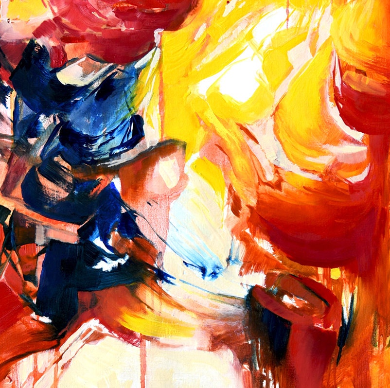Where the Colour Rains - Original Abstract Oils Painting - Etsy
