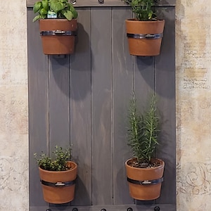 Custom Made Herb Wall Rack