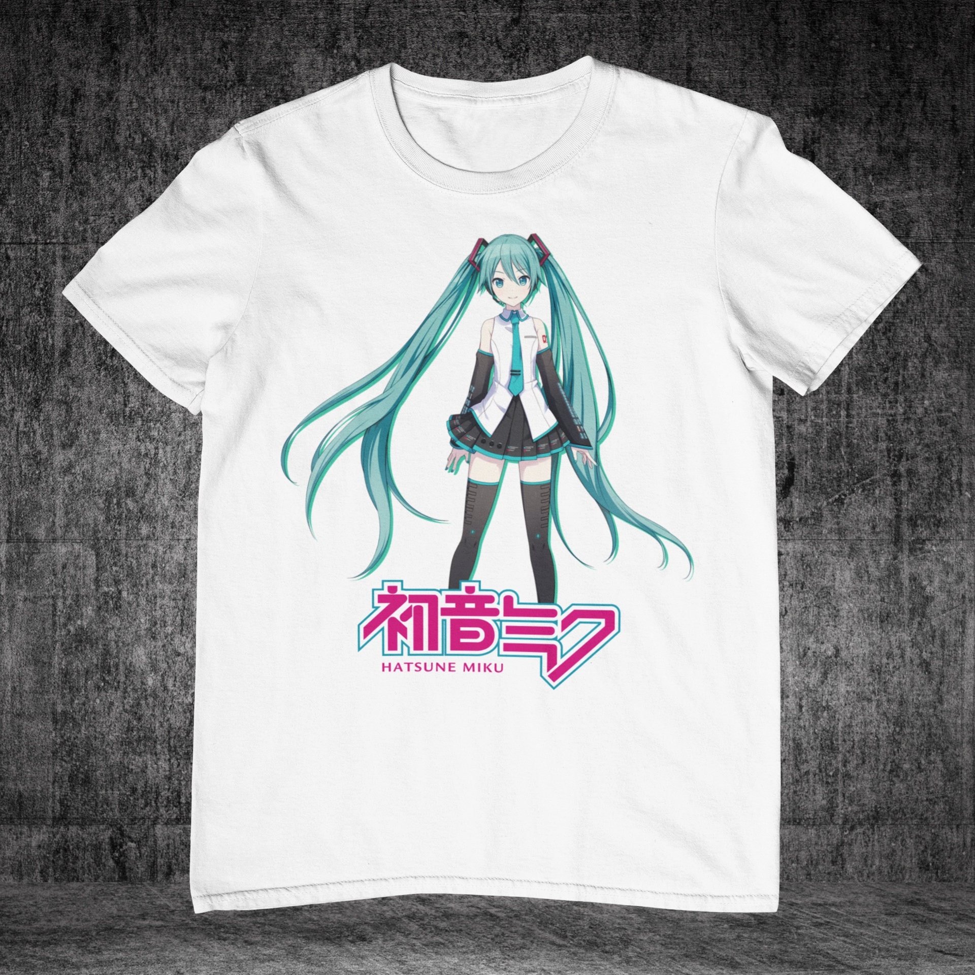 Hatsune Miku - Full Graphic T-shirts - VOCALOID Size-XL
