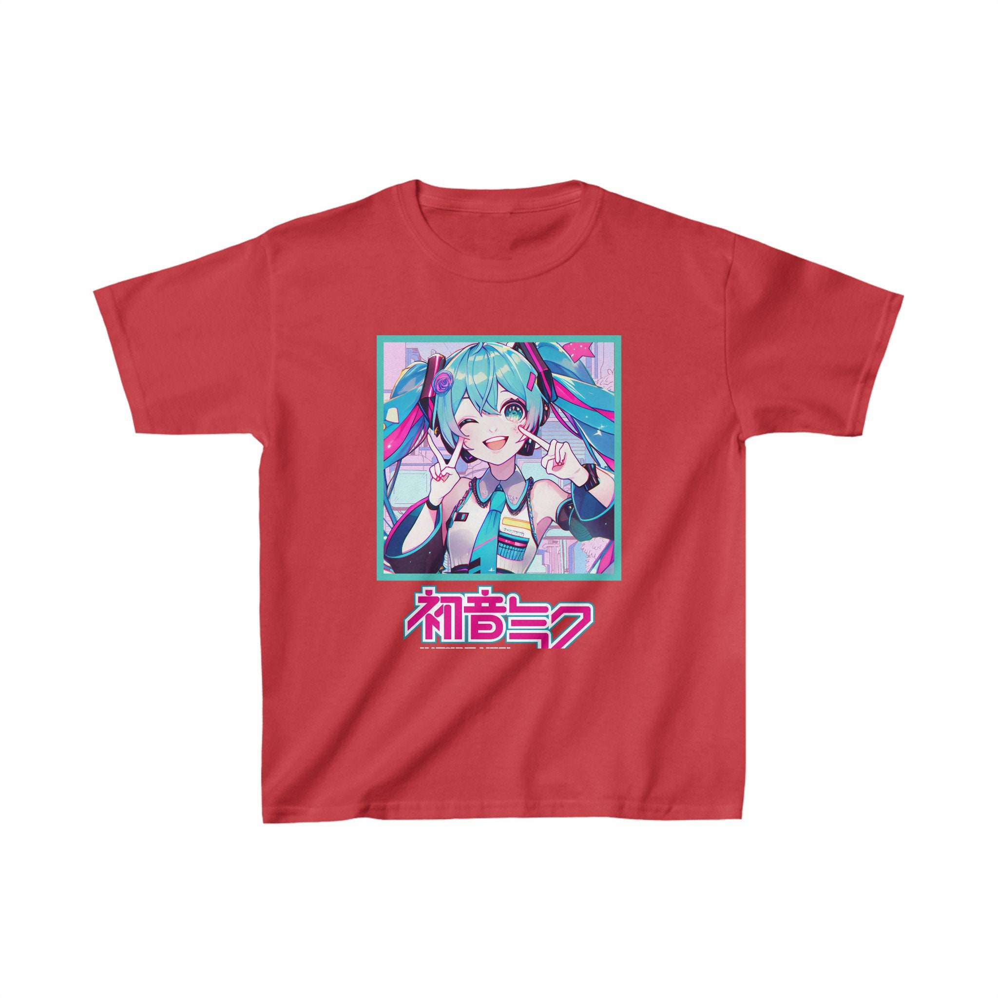 Kids Sizes Hatsune Miku 7 - Original Graphic Art T-shirt