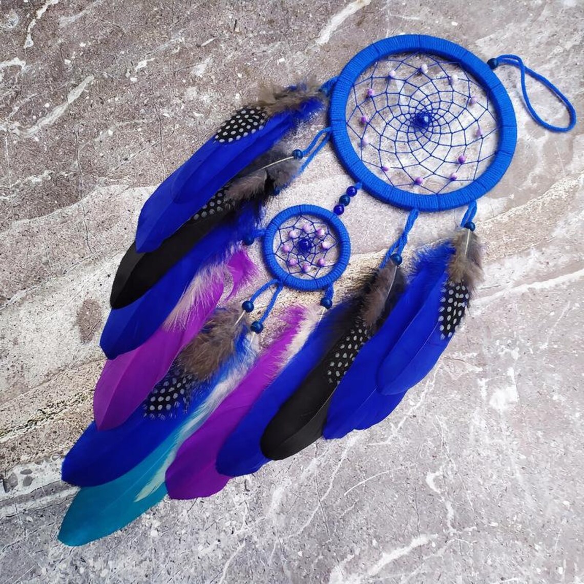 Dreamcatcher Dream catcher Dreamcatcher mur suspendu Feather Etsy