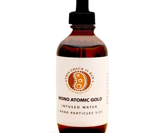 Questa ragazza è oro colloidale grezzo (nanoparticelle) da 4 once