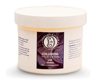 Este polluelo es crema de oro coloidal cruda (repara el ADN dañado)