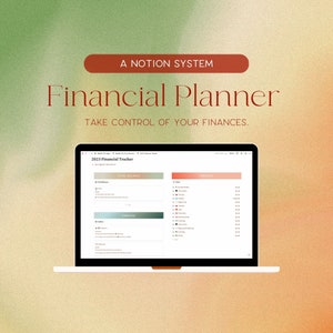 Financial Planner | An Intuitive Notion Financial Tracker & Budget Planner