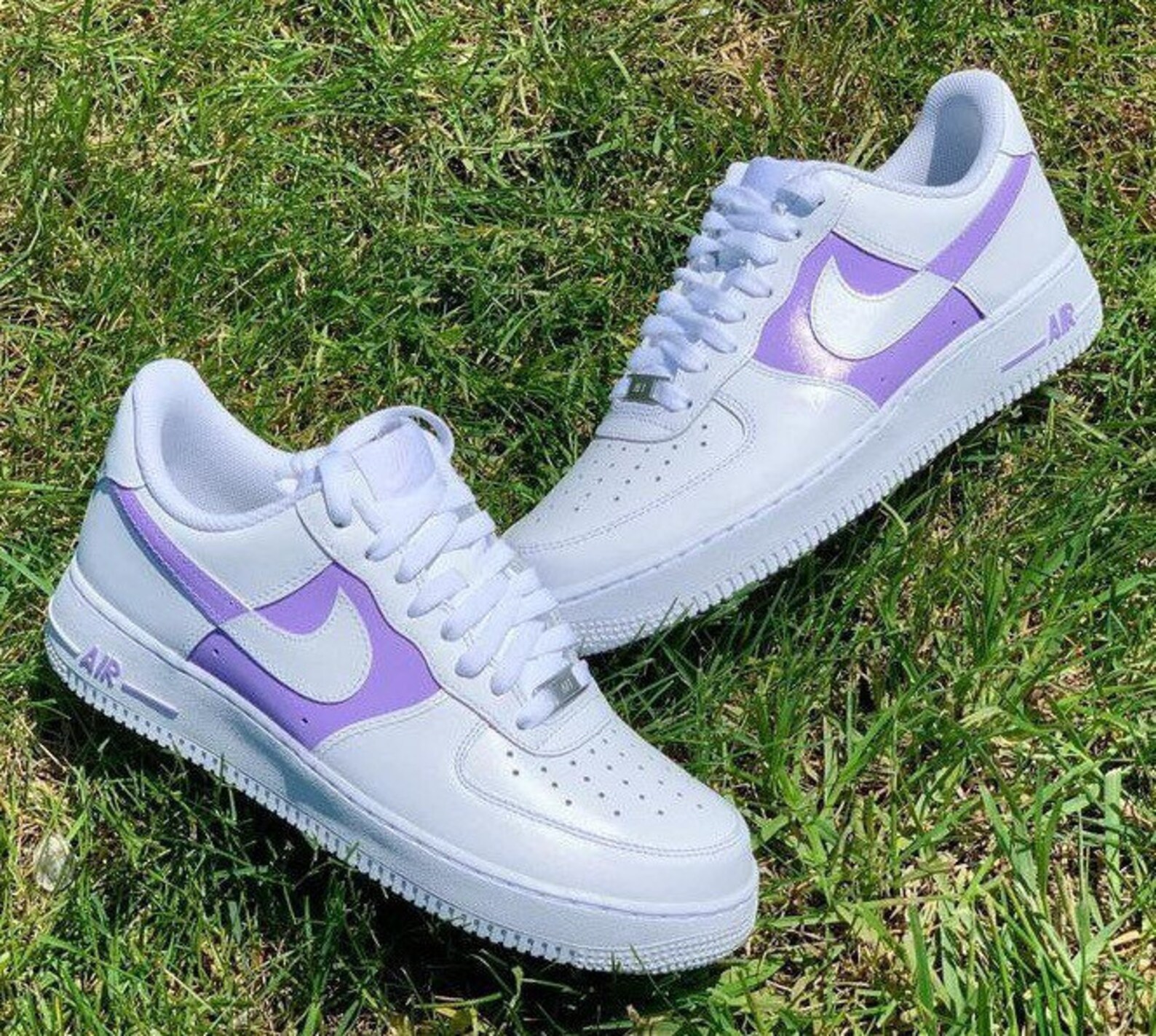 color block nike sneakers