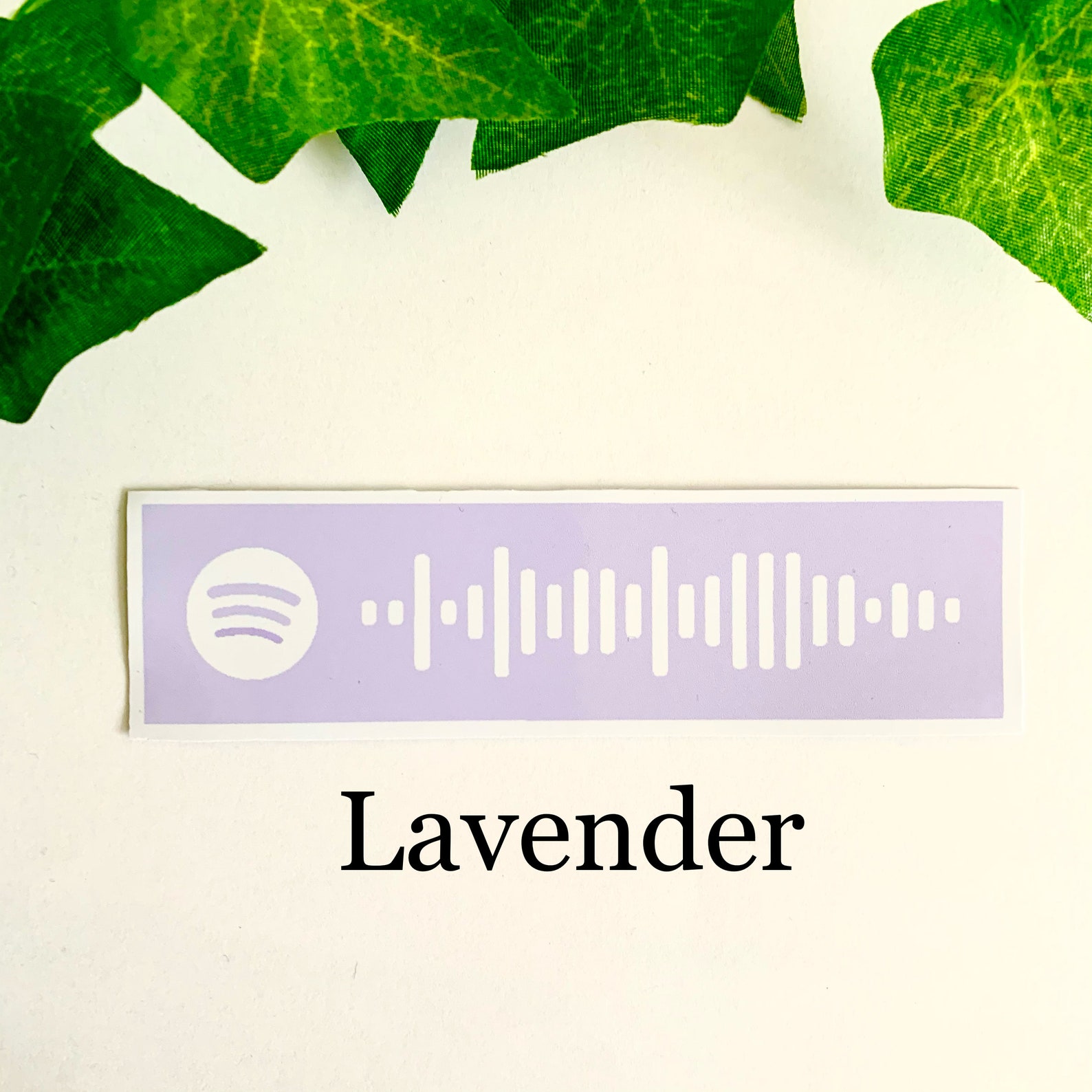 Custom Spotify Code Pastel Colors Personalised Song Sticker Etsy