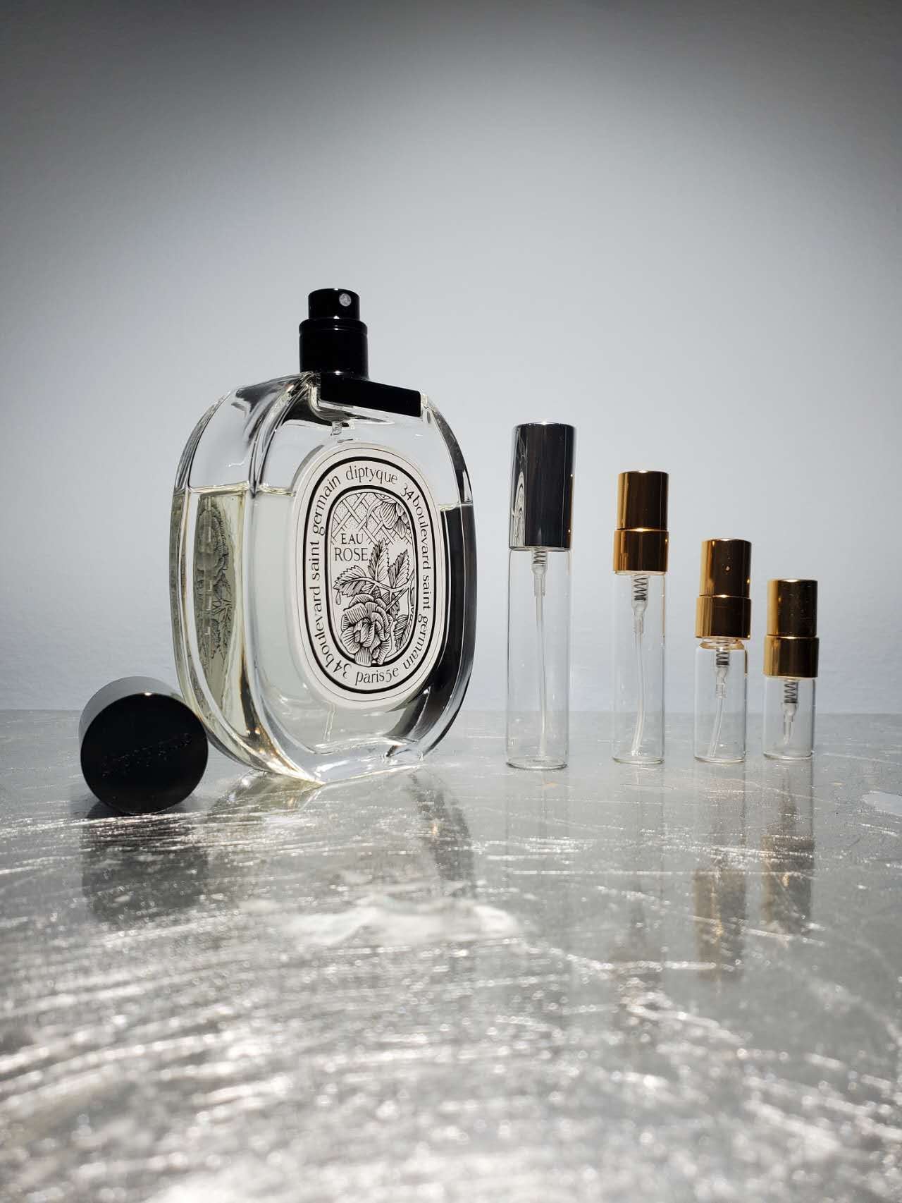 Diptyque Eau Rose Sample.Authentic Decant perfume 2ml,3ml,5ml,10ml EDP  sample perfume travel size. Original bottle not included