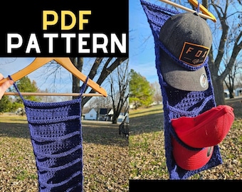 Crochet Hat Hanger PDF Pattern