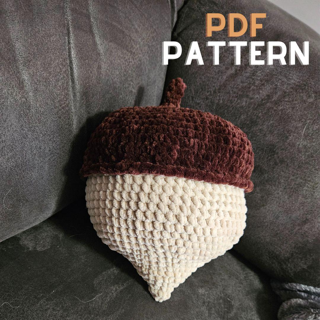 Crochet Acorn Plush