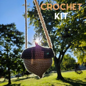 Crochet Acorn Purse Kit