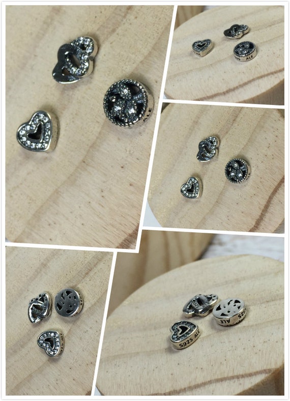 Petite Love \u0026 Family Locket Charm Set 