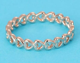 Rose Gold Plated Pandora Compatible 