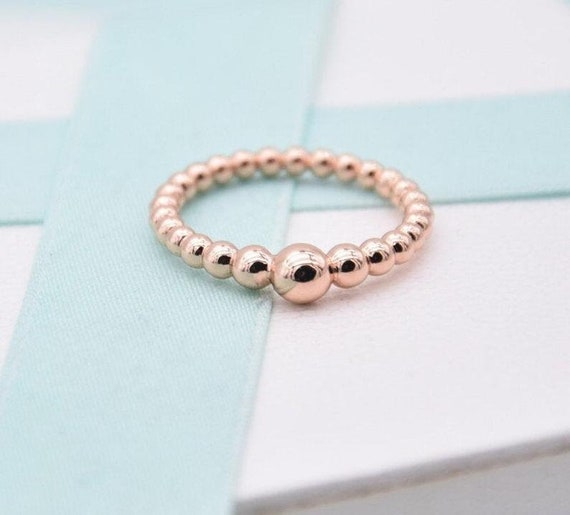 Beads Ring 925 Sterling Silver 