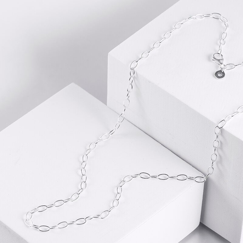 Link Chain Necklace 50cm 100% Sterling 