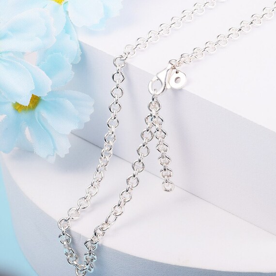 Thick Cable Chain Necklace 45cm 100 