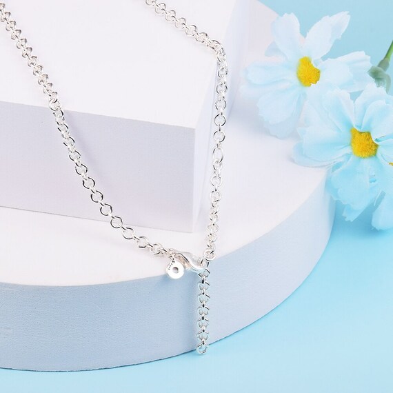Thick Cable Chain Necklace 45cm 100 