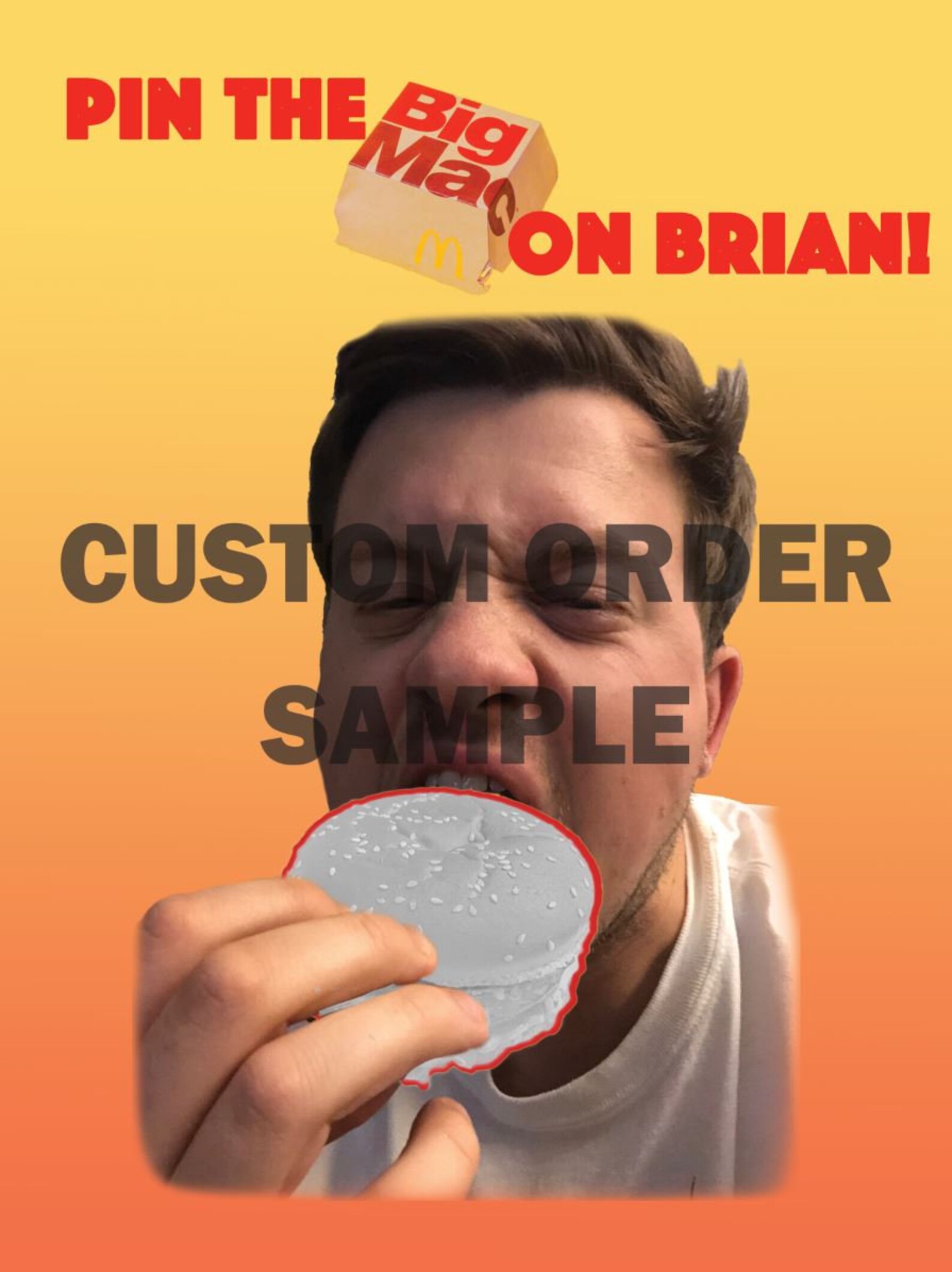 Custom pin the Tail on the Donkey Game digital Etsy