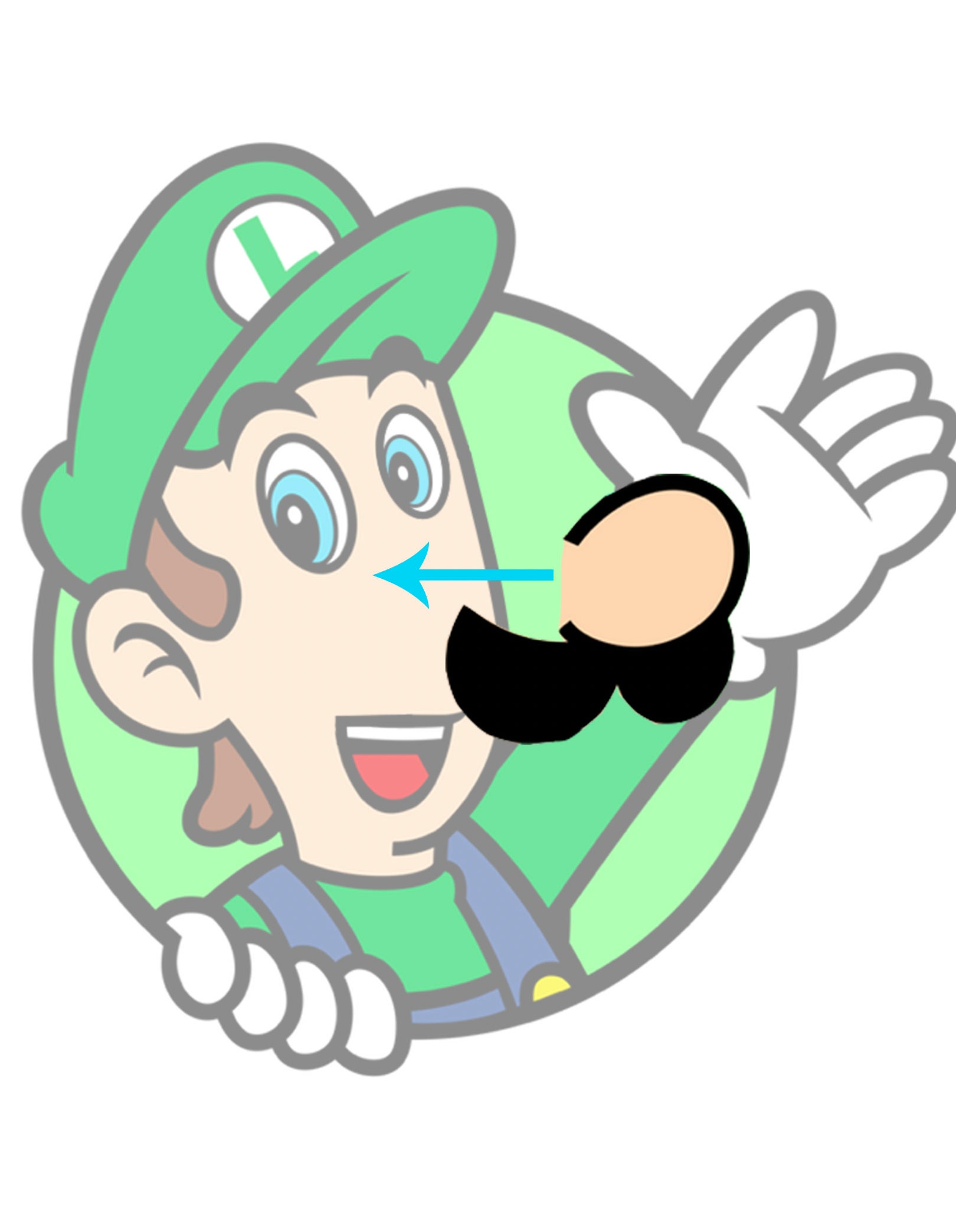 Luigi Png, Mario Png, Luigi Head Png, Super Mario Png, Mario Inspire ...