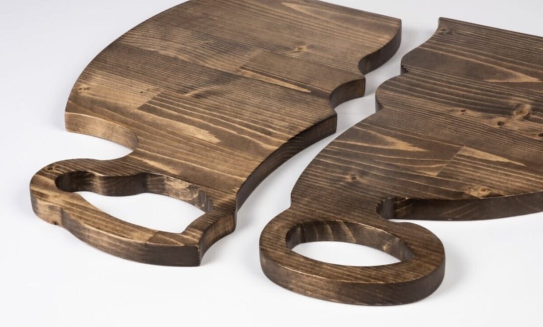 Olivenbaum und Kiefer Dine Tisch Holz Käse Board Käse Board | Etsy