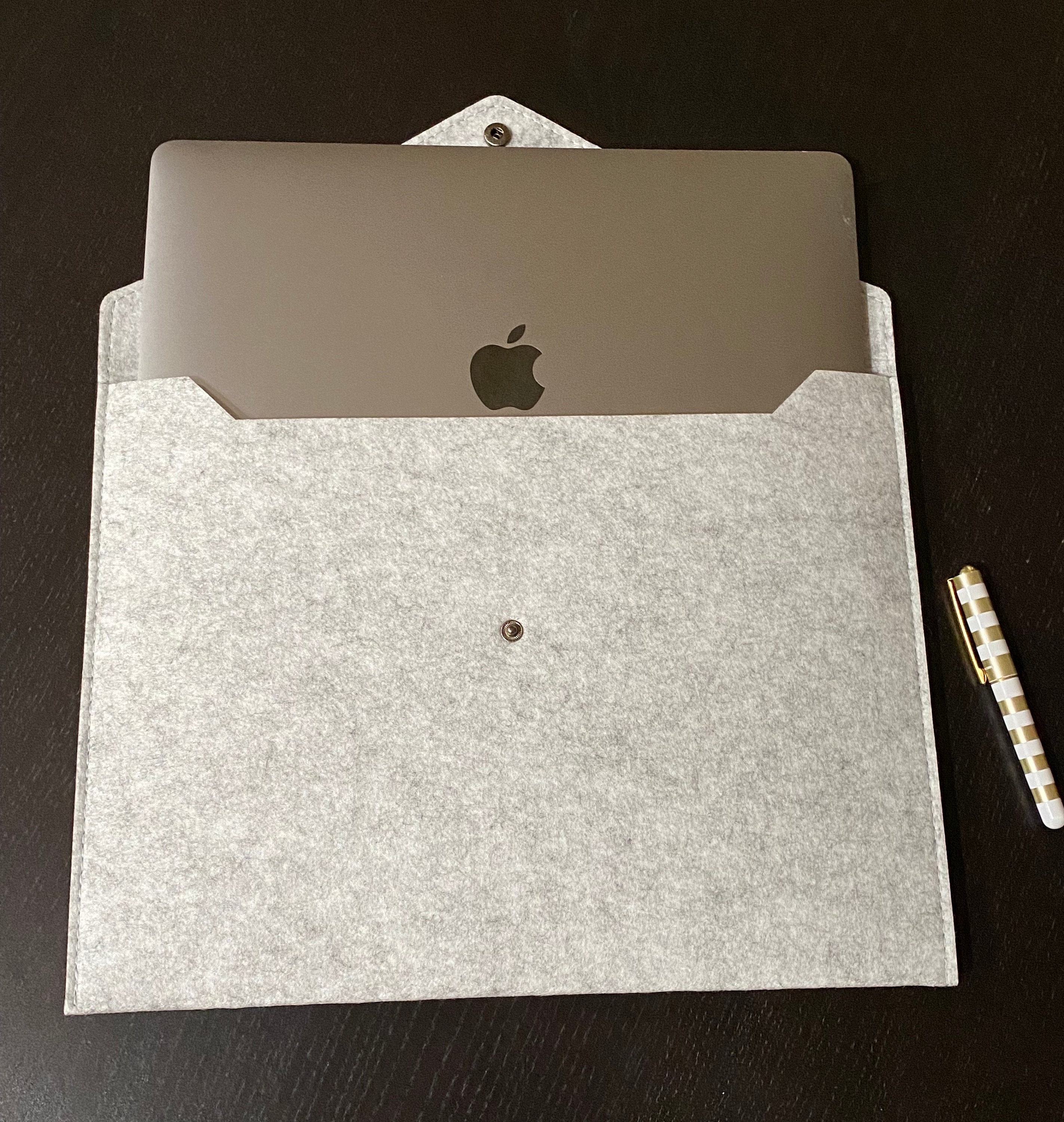 Personalized Felt File Folder-grey/black Felt File Folder-custom ...