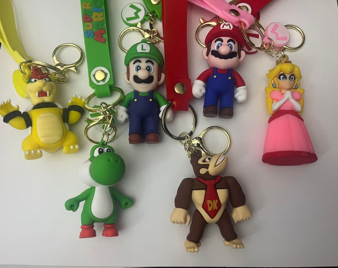 Super Mario Keychains, Super Mario World Keychains, Keychains, Gamer