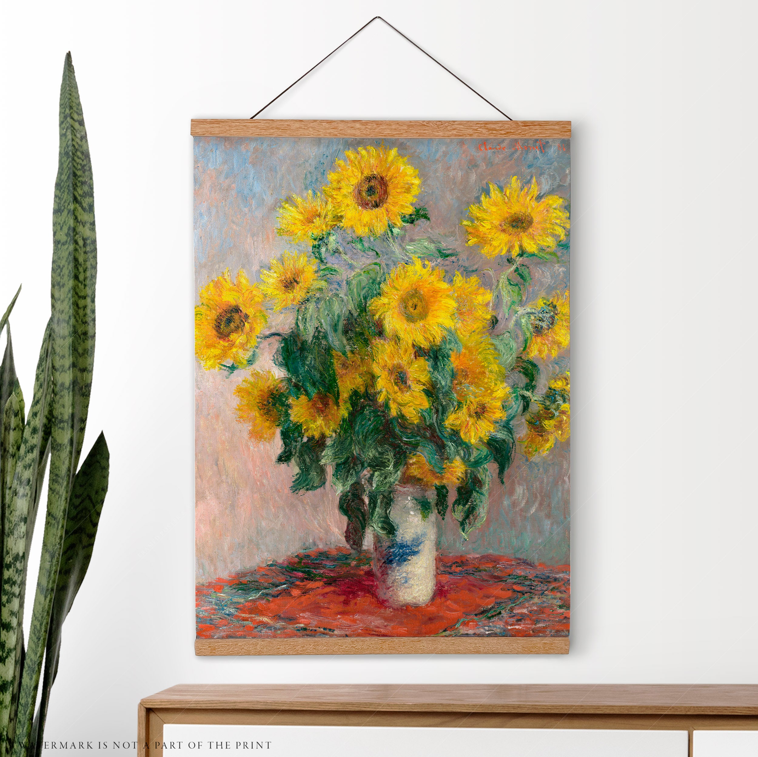 DIY PAINT by NUMBER Kit ,van Gogh Sunflowers Vase, Blue Irises ,adults &  Kids Beginner's Acrylic Painting ,wall Art Gift 