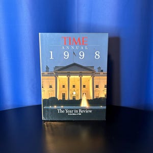 1998: Time Magazine (Book) Annual Year in Review - Hardback, 168 pages