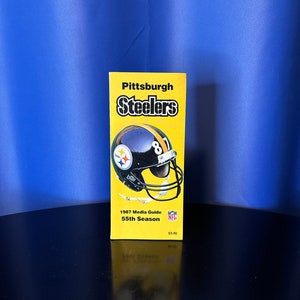 1987 Pittsburgh Steelers Media Guide (55th Season) - 136 Pages