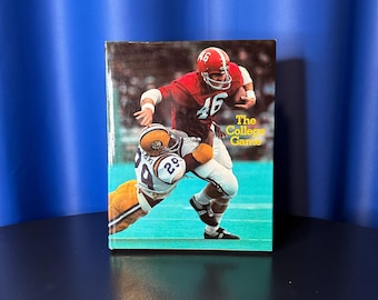 Vintage College Football - The College Game - Hardback - 1974