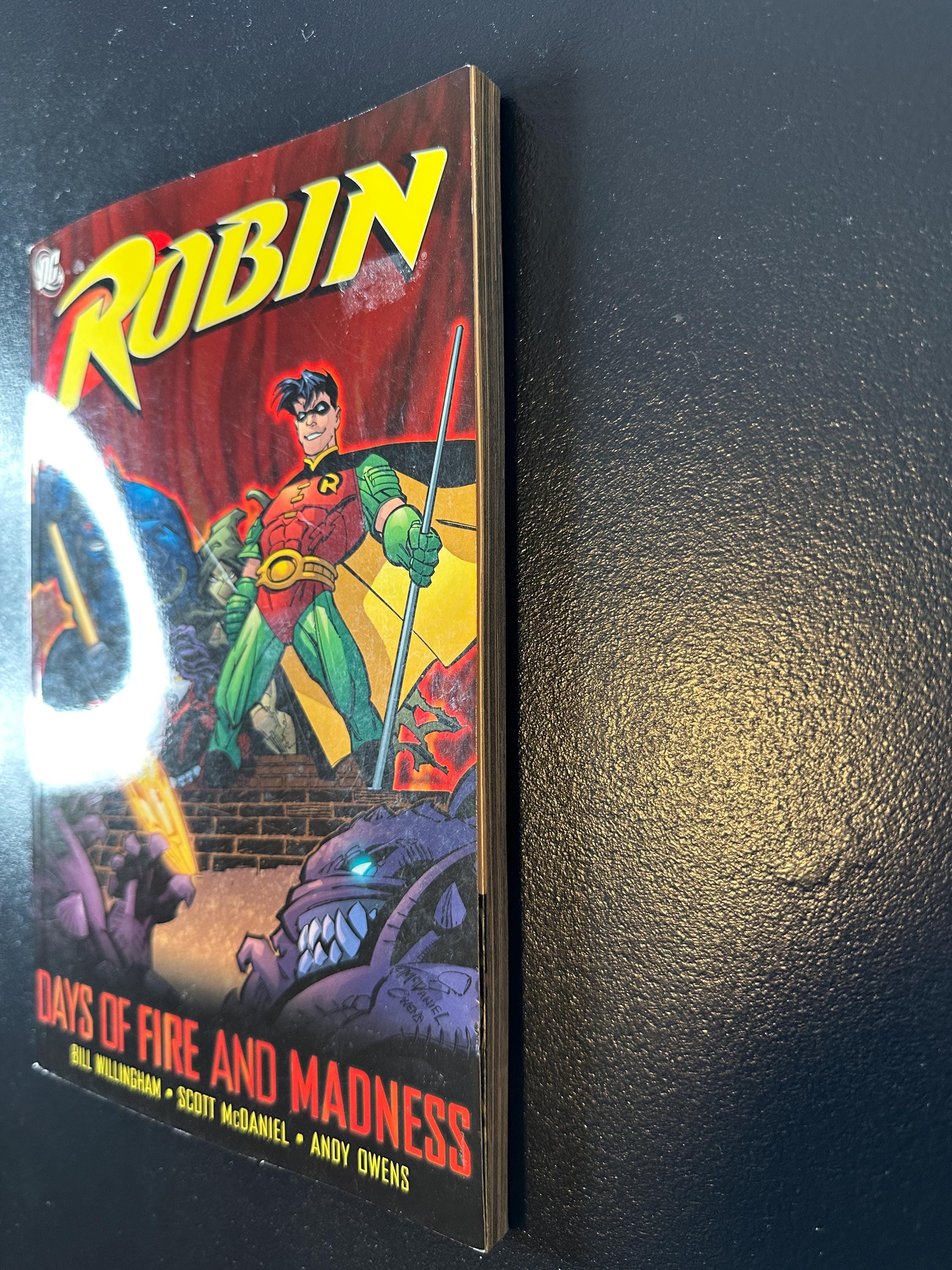 Robin Days Inventions Robin - Days of Fire and Madness - Graphic Novel - 2006 - Minor ...