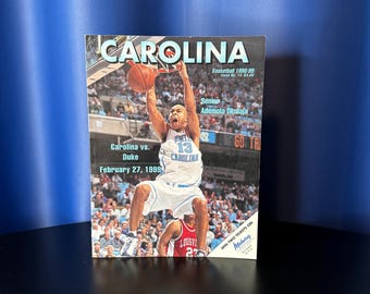 UNC Tar Heels - Carolina Basketball Magazine - vs. Duke (2/27/1999)