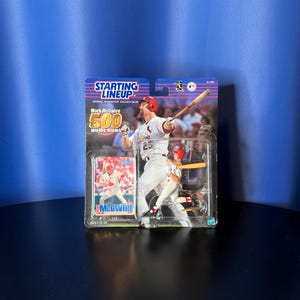 Mark McGwire /  St Louis Cardinals - 500 Home Runs - Starting Lineup - 2000