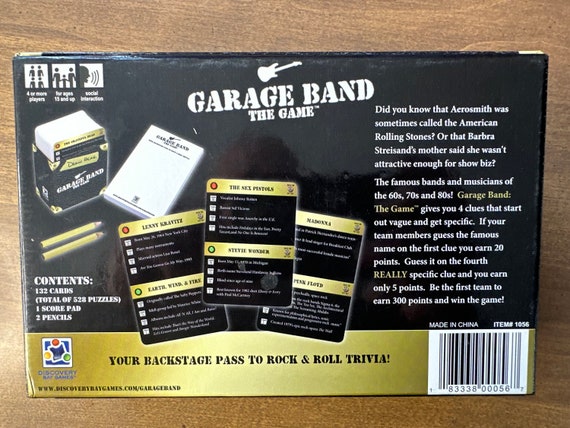 Garage Band: The Game